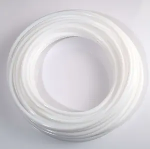 OEM O.D 6mm I.D 4mm white translucent ptfe smooth bore tube for supplier