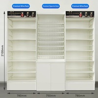 Présentoir à tabac pour supermarché et magasin de proximité, présentoir à cigarettes, vitrine pour tabac et alcool