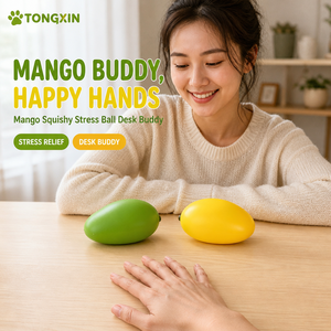ของเล่นบีบมะม่วง Crunchi Squishy TONGXIN ของเล่นบีบคลายเครียด เปลี่ยนสีได้ ชุดใหญ่จากโรงงาน - Product Image 4