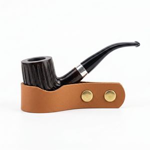 Supporto per Pipa in Pelle Premium, Moderno, Portatile, Pieghevole, Fatto a Mano, Accessorio per Uomo - Product Image 6