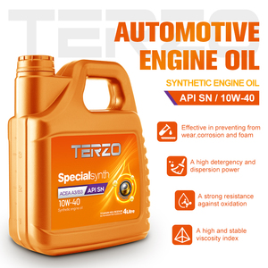 Aceite de Motor Sintético para Gasolina TERZO Specialsynth 10W40 API SN ACEA A3 B3 para Automóviles de Pasajeros - Product Image 1