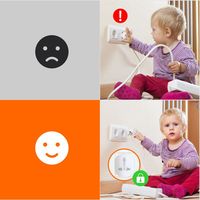 Probebi OL004 UK Protection de prise de courant à l'épreuve des bébés pour les enfants