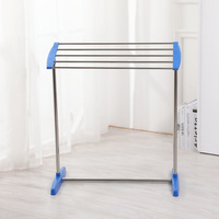 Séchoir à linge pliable en acier inoxydable Trustloops OEM personnalisé, gain de place, pour la maison et le balcon