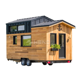 Casa Prefabricada sobre Ruedas a Precio <span class=keywords><strong>de</strong></span> Fábrica, Moderna y Pequeña, Panel Sándwich Prefabricado, Casa Móvil <span class=keywords><strong>de</strong></span> Acero - Product Image 1