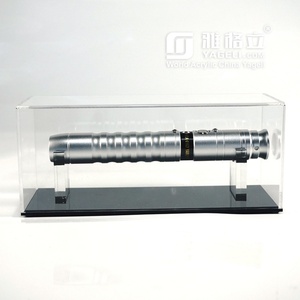 YAGELI Custom Clear Acrylic Silk-Screen Printed Lightsaber <b>Display</b> <b>Case</b> with Custom Thickness and Custom Logo Star Wars Saber - Product Image 2