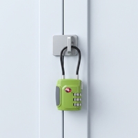 Premium TSA542 Flexible Cable Combination Lock for Security Suitcase Travel Bag Backpack Anti-theft Padlock