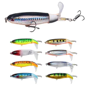 13g 16g 37g Artificial Hard Plastic Top Water Floating Whopper Propeller Pencil Fishing Lure