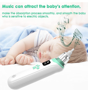 เครื่องช่วยหายใจทางจมูกไฟฟ้าสำหรับเด็กทารกแรกเกิดแบบปรับได้ปลอดภัยเครื่องมือเกี่ยวกับจมูกสำหรับเด็กทารกใช้ในครัวเรือน - Product Image 3