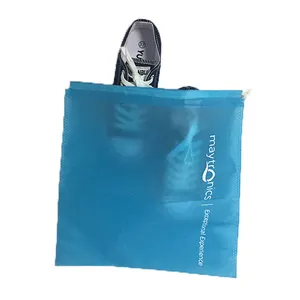 Best selling customized high quality cheap drawstring shoe bag
