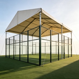 Inolp, fournisseur unique et stable, fabricant de filets coupe-vent panoramiques antidérapants pour terrains de padel et de tennis, couleur personnalisée - Product Image 5