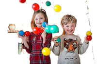 Balles de piscine en plastique élastiques multicolores (7 couleurs) pour sports nautiques, personnalisables avec logo, pour enfants
