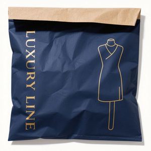 Customized Frosted Matte Black PVC Zipper <b>Bag</b> Screen Printed Logo Customizable Size Thickness Recyclable Packaging Clothing USA - Product Image 2