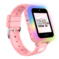 Reloj Inteligente para Niños CA13 2G con Pantalla Táctil, Cámara Dual, Llamadas, Música, Calculadora, Alarma, Podómetro, Monitor de Hábitos, Resistente al Agua 3 ATM, Regalo