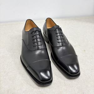 Zapatos Goodyear con Costuras a Mano y Hilo Oculto, con Cintura Biselada y Diseño Fiddle, para Hombre, Zapatos Oxford de Negocios con Suela de Cuero Vacuno - Product Image 5