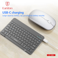 Earldom Keyboard nirkabel BT 78 tombol, cuntuk laptop/tablet/ponsel