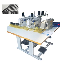 Machines à coudre pour perruques à trois têtes, machines à coudre à plat bon marché, machines à coudre informatisées professionnelles pour la fabrication de perruques