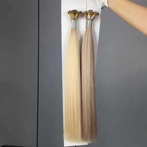 Jasminebeauty 100g Extensiones de Cabello Humano Atadas a Mano 22 Pulgadas Remy Europeo Teñido Rubio con Reflejos Doble Trama - Product Image 2