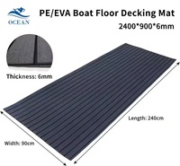 Tapis marin auto-adhésif en mousse EVA imitation teck de haute qualité pour pont de bateau, yacht, kayak et tapis de camping-car