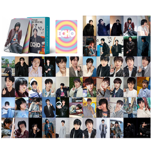 KPOP <span class=keywords><strong>Idol</strong></span> 55 unids/caja Bangtan Boys <span class=keywords><strong>JIN</strong></span> Echo Holographic Photocard Laser Lomo Card - Product Image 2
