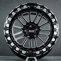 Jantes en alliage Beadlock 6x135 6x139.7 5x135 8x6.5 5x5 de 17 à 24 pouces, roues forgées sur mesure pour Wrangler Prado BMW Ford Racing Wheels