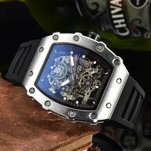 Orologio da uomo RM orologio RM in acciaio inossidabile orologio da uomo di lusso di marca Designer Logo personalizzato