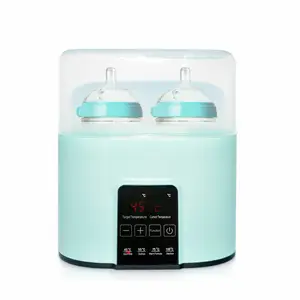 Leite aquecimento máquina Double Bottle Warmer para leite materno e fórmula com termostato