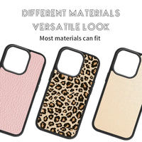 1.0mm noir Sublimation coque de téléphone vierge pour iPhone pour Samsung 11 12 13 14 Pro Max étuis de téléphone portable