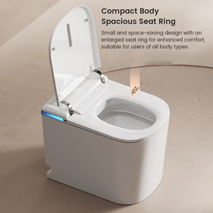Inodoro Inteligente de Alta Calidad con Drenaje P-Trap, Descarga Automática, Desodorización, Control Remoto y Tecnología de Calefacción del Asiento - Product Image 3