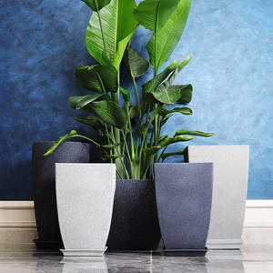 Macetas <span class=keywords><strong>de</strong></span> plástico <span class=keywords><strong>para</strong></span> decoración <span class=keywords><strong>de</strong></span> jardín al aire libre, 21 pulgadas, gran tamaño, <span class=keywords><strong>pintura</strong></span> en aerosol, <span class=keywords><strong>para</strong></span> <span class=keywords><strong>interior</strong></span> - Product Image 4