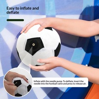 Cible de football gonflable en PVC pour événements sportifs et parcs d'attractions en plein air – Jeu de tir amusant