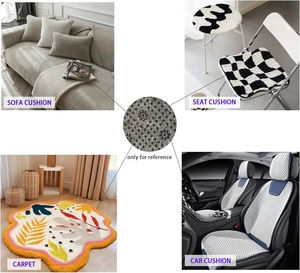 Nhựa Hoa Mận Mô Hình Cảm Thấy Ủng Hộ Vải Polyester Không Dệt Lớp Phủ Chống Trượt Cao Su Dot Cảm Thấy Vải Cho Sàn Thảm - Product Image 6