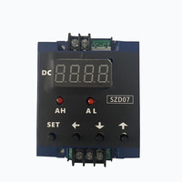 Amperímetro Digital de CC 050A, Interruptor de Detección de Corriente, Relé de Monitoreo con Protección Contra Sobrecarga SZD07