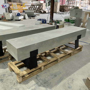 Nuevo Banco de Cemento para Exteriores Magic Stone, Material UHPC GRC, Ingeniería Paisajística, Silla Decorativa - Product Image 2