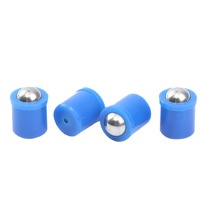 POM Plastic Press Fit Ball Screw D8 L9 Round Head Unthreaded For Electronic Devices - Product Image 1