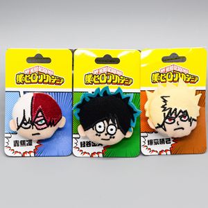 เข็มกลัดของเล่นรูปตุ๊กตา3สไตล์ HNSC4cm อนิเมะญี่ปุ่น midoriya izuku Todoroki <span class=keywords><strong>Shoto</strong></span> Bakugou จากร้าน My Badge - Product Image 2