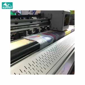 Printer sublimasi termal 2.2m pencetak tekstil bendera untuk poliester dan spanduk