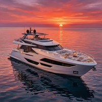 Yacht croiseur sur mesure de chantier naval avec hébergements à vendre