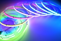 Bande LED COB RGB IC SPI WS2811 720 LED, couleur magique adressable, 12V, flexible, programmable, bande de pixels RGB