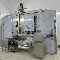 Nouvelle chambre à fumée automatique à vapeur Aimeida, fumoir à froid, four pour la transformation des fruits de mer et de la viande, en acier inoxydable, écoénergétique