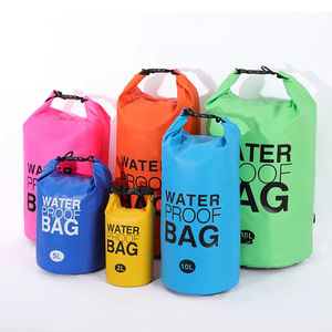 Fabrika doğrudan 500D PVC kuru Tote çanta tam baskı özel su geçirmez sürme motosiklet çantası tırmanma için birden fazla Sizes-5L 10L - Product Image 1