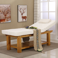 Table de massage électrique style Asie du Sud-Est en cuir synthétique pour usage commercial, table de massage thaïlandaise, lit de beauté
