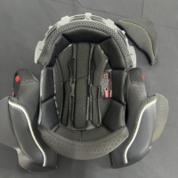 Nous proposons la personnalisation de divers types de doublures de casque de moto ; les doublures sont amovibles, lavables et inodores.