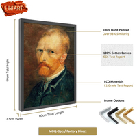 UNIART fait à la main Van Gogh célèbre Art peinture chine Dafen fait célèbre Van Gogh Reproductions peinture à l'huile