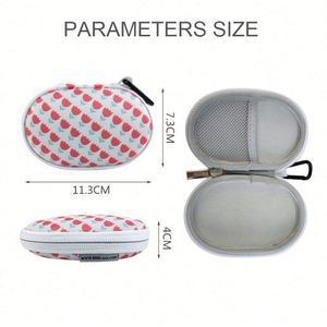 Custom Colorful Small EVA Electronic Accessories Bag Travel Portable EVA Earphone <b>Case</b> Cute <b>Hard</b> <b>Shell</b> EVA Charger <b>Case</b> - Product Image 6