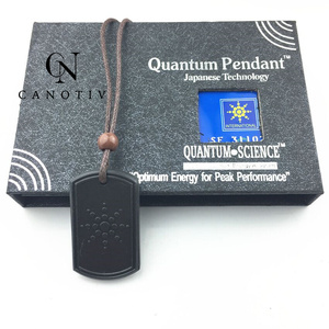 Soins de santé Japonais Lave scalaire quantique Science Pendentifs D'énergie <span class=keywords><strong>Volcan</strong></span> Avec Ions Négatifs Boîte D'emballage - Product Image 2