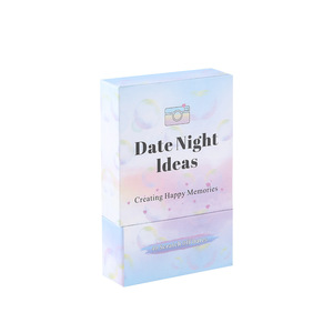 Chất lượng cao tiếng anh đêm ý tưởng đầu các cặp vợ chồng hẹn hò 40 cuộc phiêu lưu sáng tạo nhiều người cờ thẻ hẹn hò thẻ trò chơi - Product Image 1