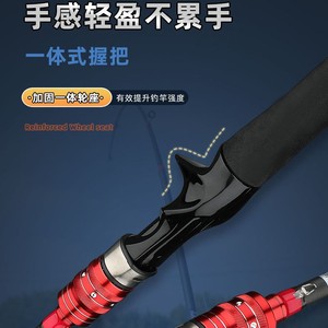 Lure Rod 2 Section Soft Action Bass Fishing Rod For Stream Lure Fishing - Product Image 4