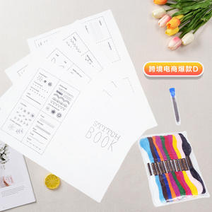 Kit <span class=keywords><strong>de</strong></span> <span class=keywords><strong>Libro</strong></span> <span class=keywords><strong>de</strong></span> Puntadas <span class=keywords><strong>de</strong></span> <span class=keywords><strong>Bordado</strong></span>, <span class=keywords><strong>Libro</strong></span> <span class=keywords><strong>de</strong></span> <span class=keywords><strong>Bordado</strong></span> Portátil para Principiantes con Kit Completo, Guía <span class=keywords><strong>de</strong></span> Puntadas para Todo Tipo <span class=keywords><strong>de</strong></span> Situaciones para Adultos - Product Image 3