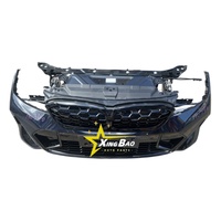 Grosir Kit Grille Bumper Depan untuk 3 Series M340 G20 G28 2022, Plastik ABS Kuat Ringan, Pemasangan Bolt-On, Universal