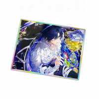 Tableau de dessin en acrylique personnalisé durable avec motif d'anime, bronzage laser, double flash réfléchissant